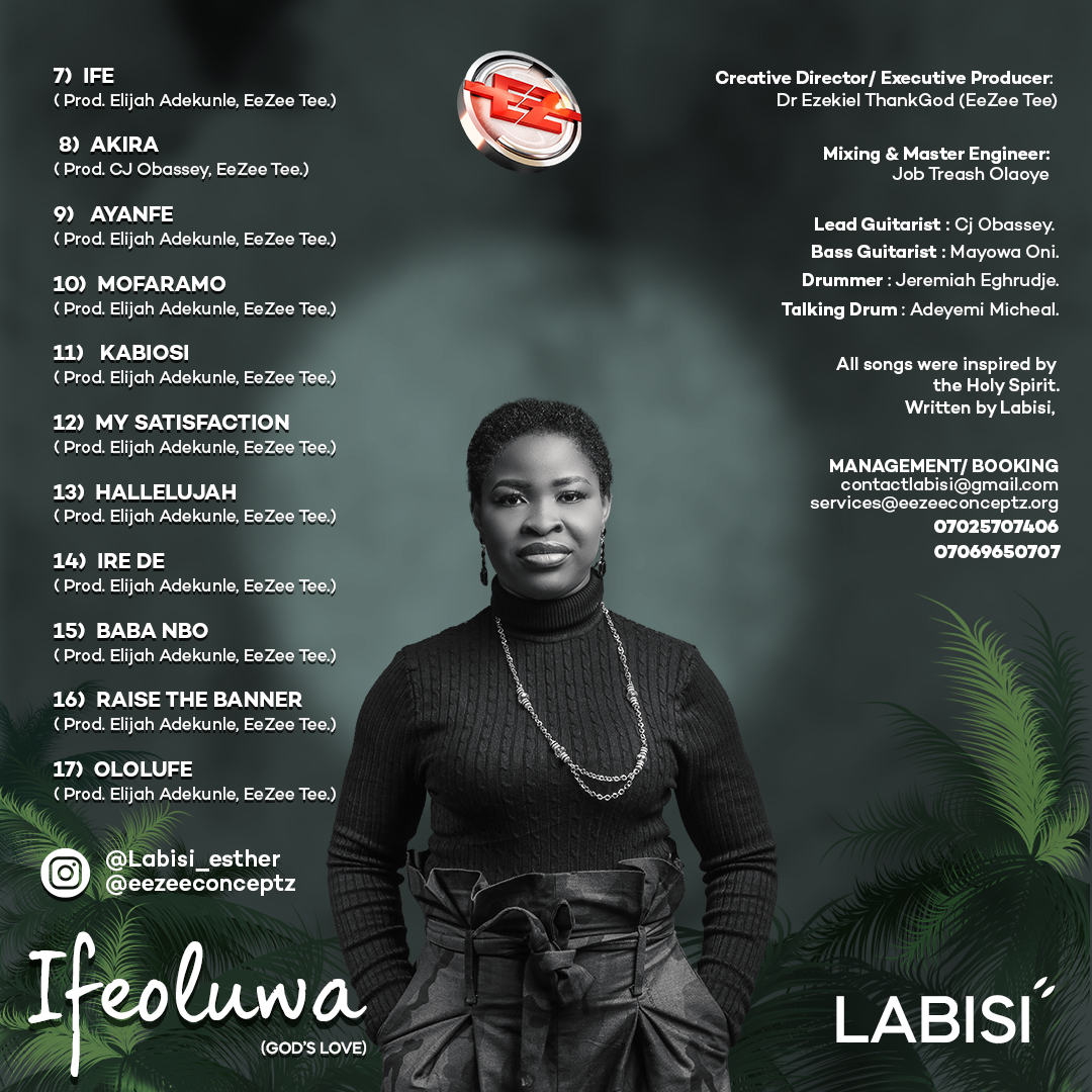 Ifeoluwa Album tracklist